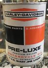 105-7 Vintage Motorcycle Quart Metal Oil Can Full