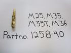 1258-40 Harley Linkert Carb Nozzle Part