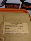 2-79a Cushman Vintage Scooter Head Light Glass Lense Oem Nos