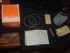 22259-58a Harley Davidson Genuine Piston Rings Assembly 070 Os 1958-69 Nos No Reserve