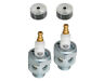 2383 Aaok Beck Air Cooled Spark Plugs With Coolers Harley Vl