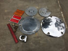 25415-99 Small Parts Lot Harley Shovelhead Evo Primary Cover Lenses Hardware