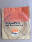 29023-56 Harley Vintage Antique Parts Bag Orange Tan