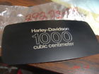 29273-79 Harley Nos Air Cleaner Insert Emblem Decal Sportster Ham Can