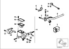 32722314072 Bmw Hand Lever Adjustable Black Right