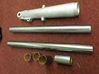 1949-e77 45950-48 Panhead-shovelhead New Raw Fork Tubes With Bushings