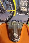 48056-97b Harley Davidson Softail Rear Axle Swingarm Cover Chrome Oem