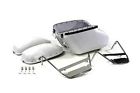 49-2450 Bt White Royalite Bubble Style Saddlebags For Hd Shovelhead And