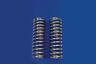 54-0151 Manufacturing Chrome Shock Spring Set Fits Harley Davidson Shovelhead