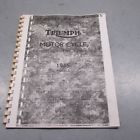 56-00271 Triumph Tiger De Luxe Speed Twin Spares List Parts Book