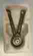 24275-57a 57-80 Harley-davidson Harley Davidson Original Vintage Connecting Rod Set Oem Nos Sportster