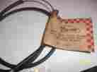 60-0744 D744t Triumph 68 T100r Choke Cable Lever To Junction Box Nos 49