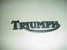 01-60-7073 60-7073 Triumph Jubilee Tank Badge In Very Good Shape