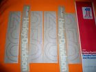 60987-78p Harley Davidson Aermacchi Amf Nos For Brown Tank Decal Set