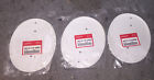 64113-116-690zd Honda Oem White Number Plate Chrome Special Set Of Ktjp