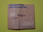 6448hb Nos Oem Harley Davidson Washer
