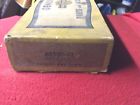 65550-48 Harley Black Orange Antique Parts Box For Panhead Exhaust Flex