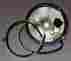 67777-80 Aftermarket Harley Davidson Softail Chopper Fxst Fxwg Chrome Head Lamp Light Bucket Wiring