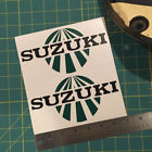 68115-26621-722 Vintage Suzuki Sunburst Tank Sticker Decal Rm Ra Rh Rn