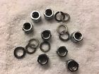7839 Harley Knucklehead Chrome Cylinder Base Stud Nuts Ohv Big Twin