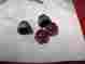 7875 Harley Davidson Sportster Shovelhead Rocker Shaft Nuts Red