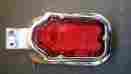 8-56 Midwest Motorcycle Supply Tombstone Tailight For 1947 Thru 1954 Harley Davidson Flh Or Custom App