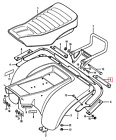 80112-942-000 Honda Nos Rear Body
