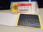 87512-461-770 Honda Cbx Supersport Load Caution Label Nos