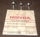 90164-357-000 3 Pcs Honda Screw Special Flap Mount Oem Nos Fits Crs