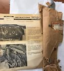 91000-61 Nos Vintage Aermacchi Sprint Model Saddlebag Brackets