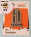 91762-84 Brass Insert Tall Sissy Bar Backrest Medallion Nip
