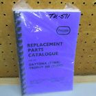 99-0934 Triumph Daytona Trophy Parts Spares Manual Book Catalog