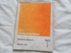 99494-73 Harley Golf Car Service Manual Electric Only Oem Hd