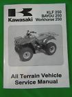 99924-1284-01 Kawasaki Genuine Klf Bayou Workhorse Manual Oem