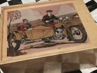 9996 Antique Cycle Supply Vintage New Old Stock Wooden Harley Davidson