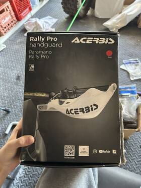 2142000004 Acerbis Rally Pro Hand Guards Used