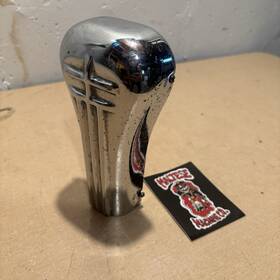 69420 Aee Bird Deflector Vintage Chopper Intake - Linkert Bolt Pattern Chrome Patina