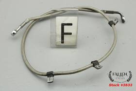 42317-06 Aftermarket 2006 Harley Softail 42 Inch Front Brake Hose Line 9/16 Braided Extended