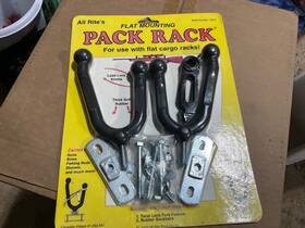 Pr1f All Rite Products Pack Rack Flat Mounting Tire Atv For Poles Guns Bows Shovels And