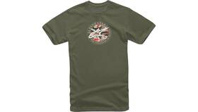 121372660690xl Alpinestars Dot Camo T-shirt Military X-large Green