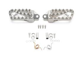 R118-0-2105 Altrider Adventure Ii Foot Pegs For The Bmw R 1300 / 1250 1200 Gs/gsa - Silver