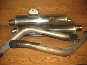 Ap8119700 Aprilia 2003 Etv 1000 Aftermarket Staintune Exhaust Muffler Set Caponord