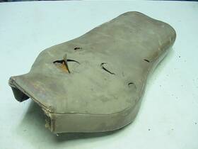 54s4 Ariel Square Four Original Seat Twin Off A 1954 Steel Pan