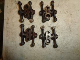 889-53 Ariel Used Square Four Set Of 4 Rocker Block Assembly Mk Ii 53-58