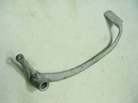 E9579 Ariel Single Rear Brake Pedal Part # H1 Cast In It Good Arm Slightly Ben