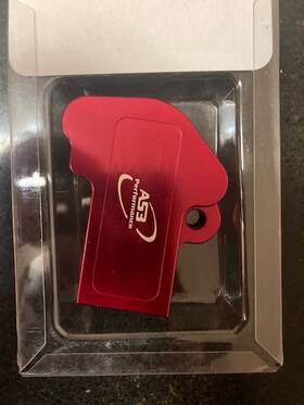 22274 As3 Perfromance Performance Red Aluminum Tps Guard Cover For 21-22 Gasgas Ec Ex 250 300