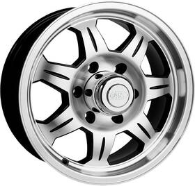 870-56060 Awc 870 Series Aluminum Trailer Wheel - 15x6 6/5.5