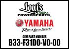 B33-f31d0-v0-00 Yamaha Dome Front Axle Cap New Oem 718721191845