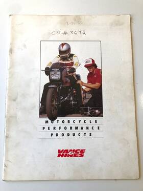 1cf55c Barnett Suzuki Kawasaki Yamaha Honda Vance And Hines Exhaust Parts Catalog Owners Manual