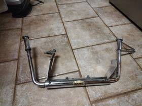 6867 Bates Honda Goldwing Chrome Gl Gl1100 1100 Ride Off Stand Some Hardware 79